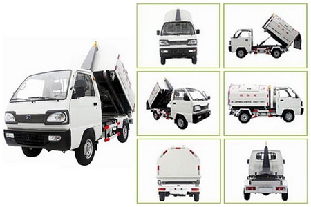 電動(dòng)鉤臂式垃圾清運(yùn)車 BD1G